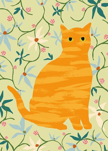 Ginger Cat by Lily Windsor Walker