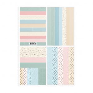 Washi Tape Stickers Pastel