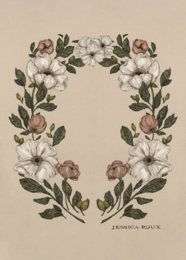 Floral Laurel by Jessica Roux