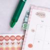 Holiday Stickers with monthly tabs