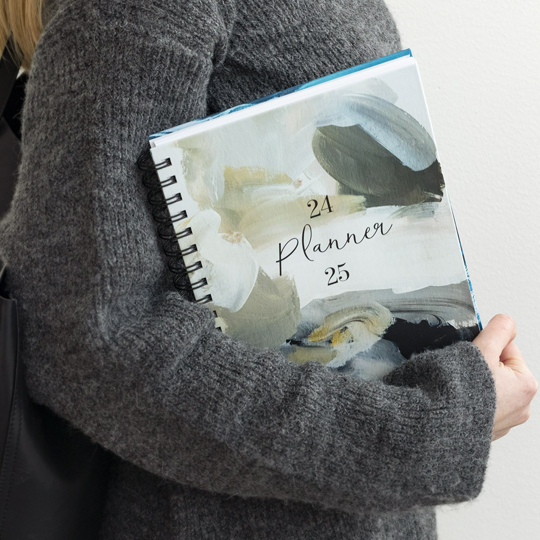 custom personalised diary planner