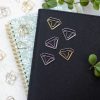 diamond paper clips