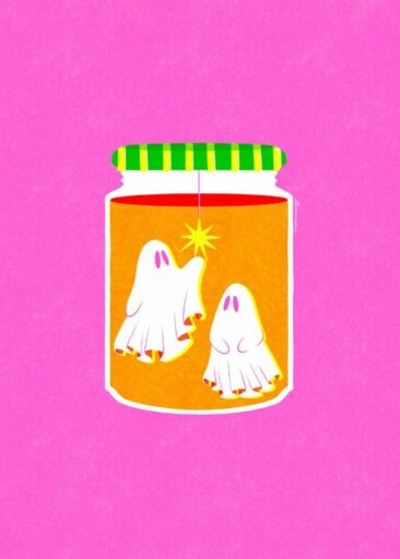 Ghost front cover by Laurie-Anne Poquet
