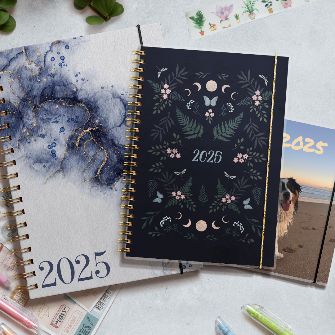 personalised diary planner